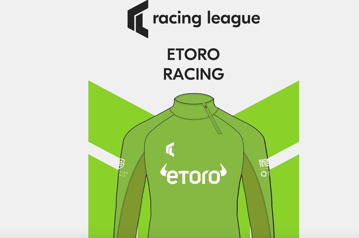 Racing League与eToro宣布合作，eToro成为2021赛季车队主赞助商