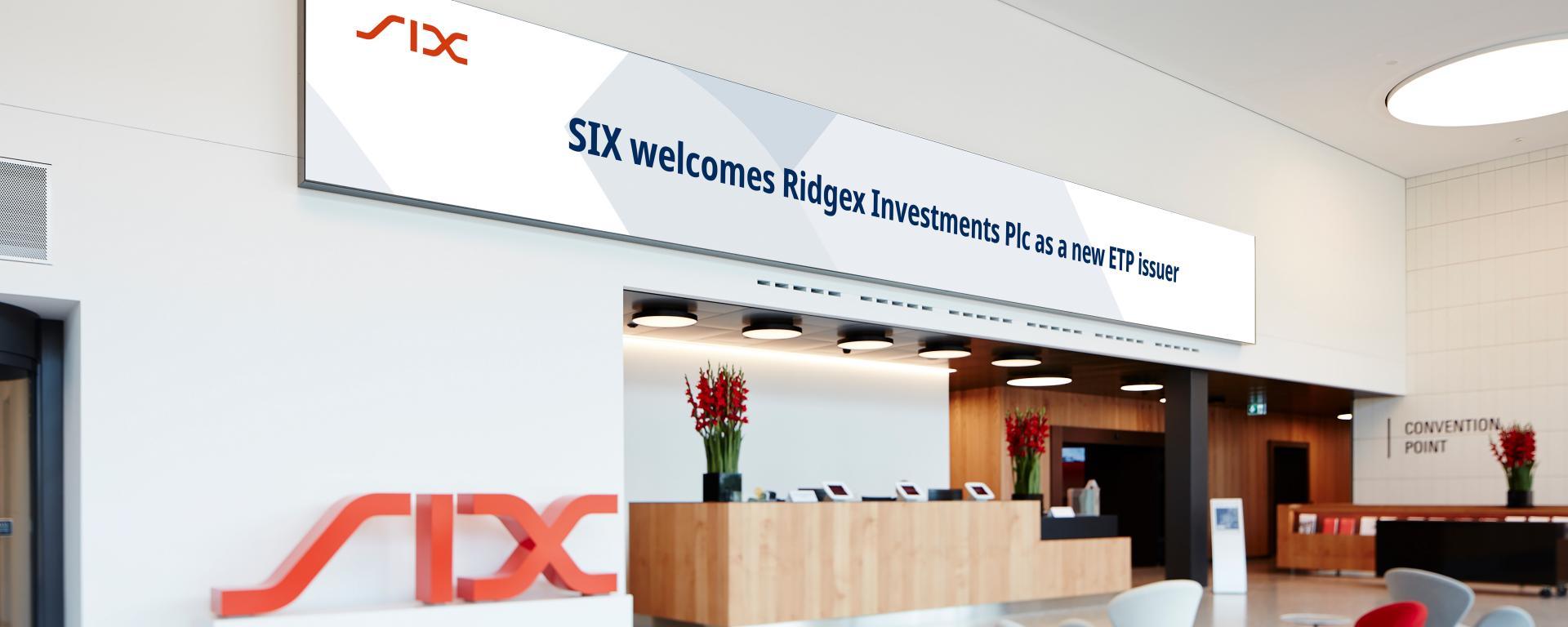 Ridgex Investments 在 SIX 上市四只贵金属 ETP