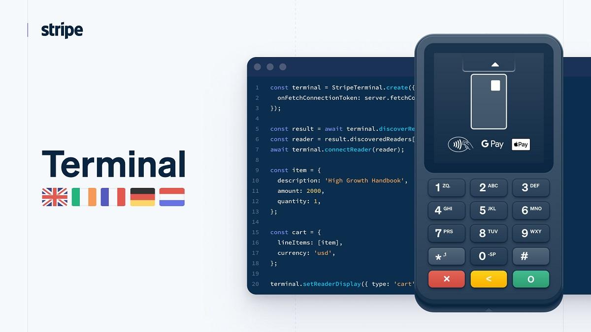 Stripe Terminal 扩展至欧洲五国,助力线上线下支付一体化