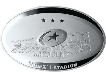 Saracens与StoneX合作推出2盎司纪念银币