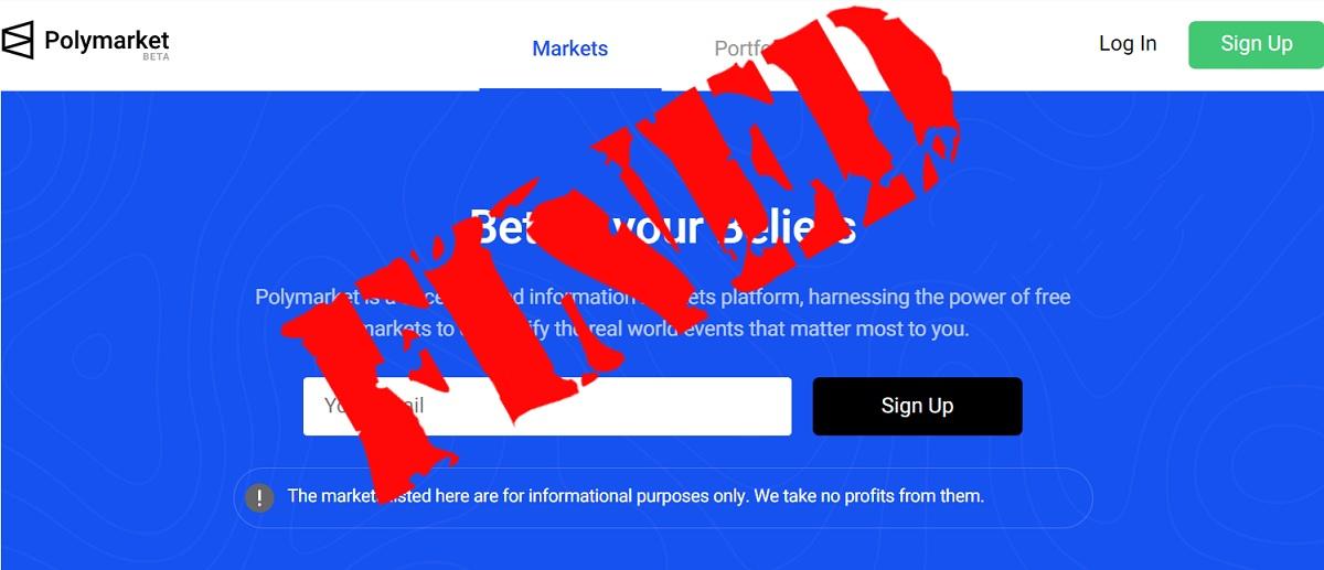 CFTC 终止 Polymarket 事件型二元期权，罚款 140 万美元
