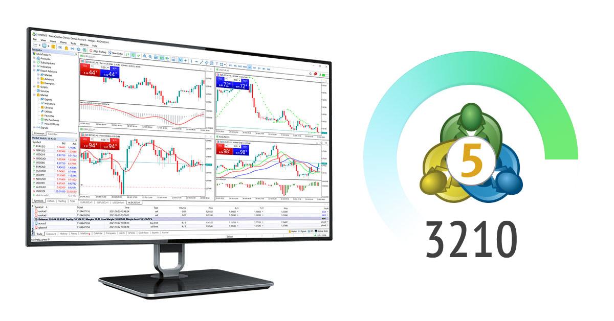MetaQuotes 发布 MetaTrader 5 平台 build 3210 更新