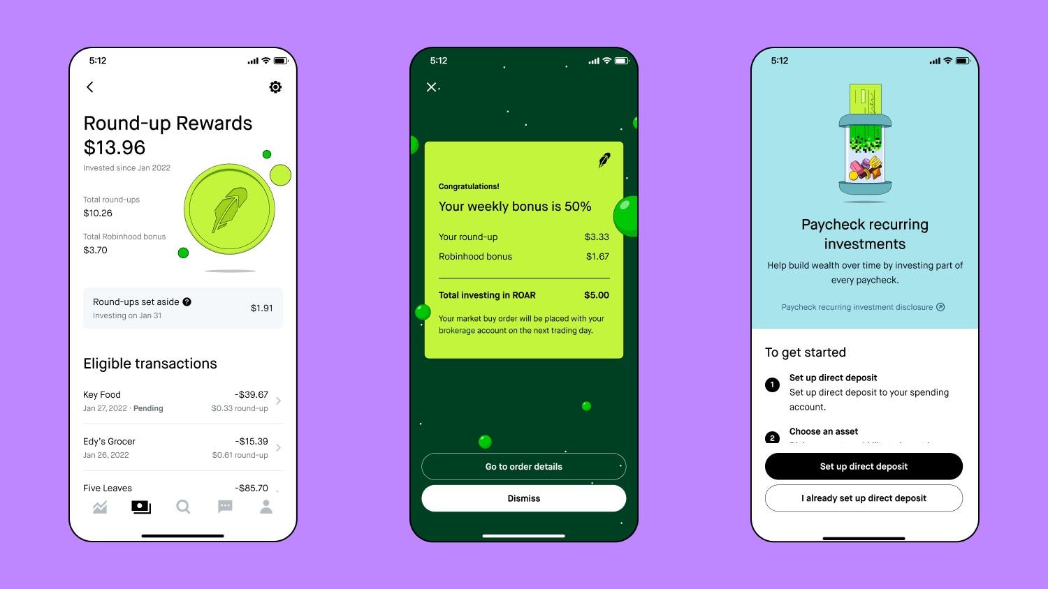 Robinhood推出Robinhood Cash Card,消费返现助力投资