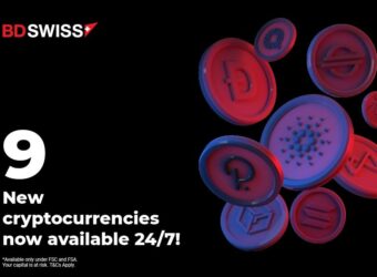 BDSwiss 新增九种加密货币差价合约,扩大加密资产产品线
