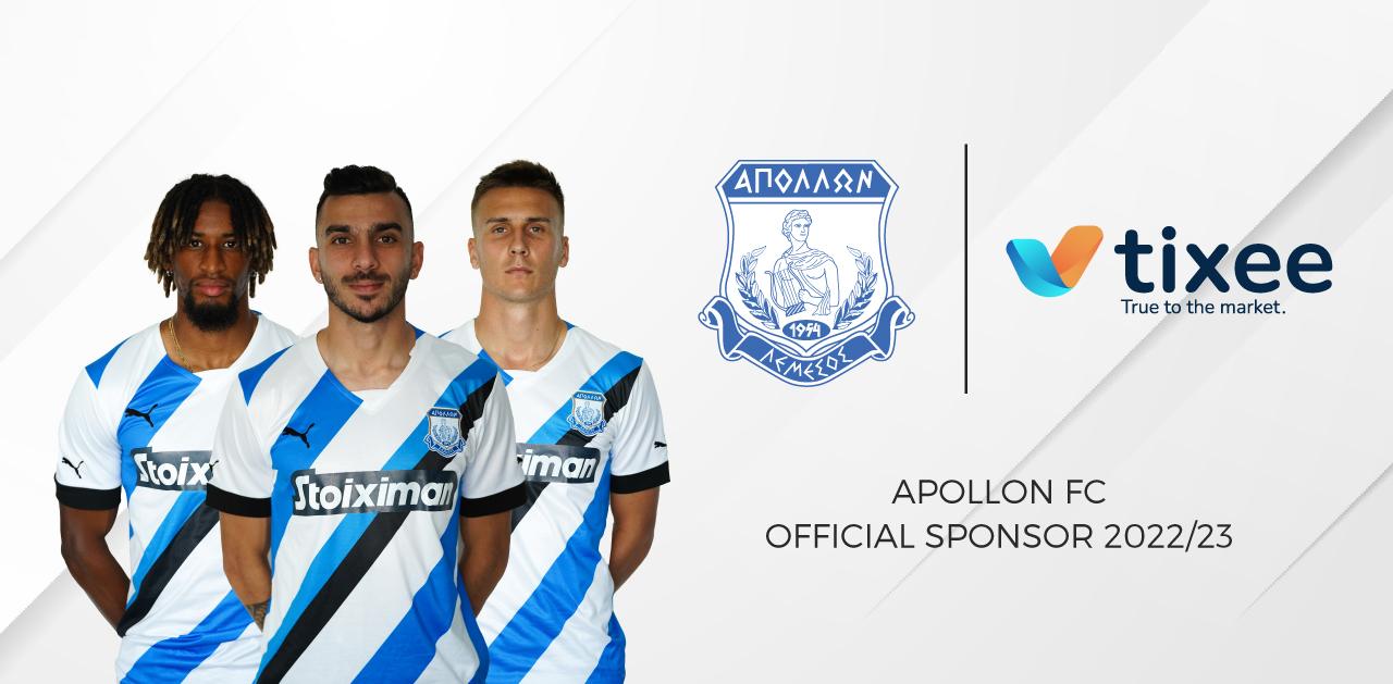 Tixee成为Apollon Limassol FC官方赞助商