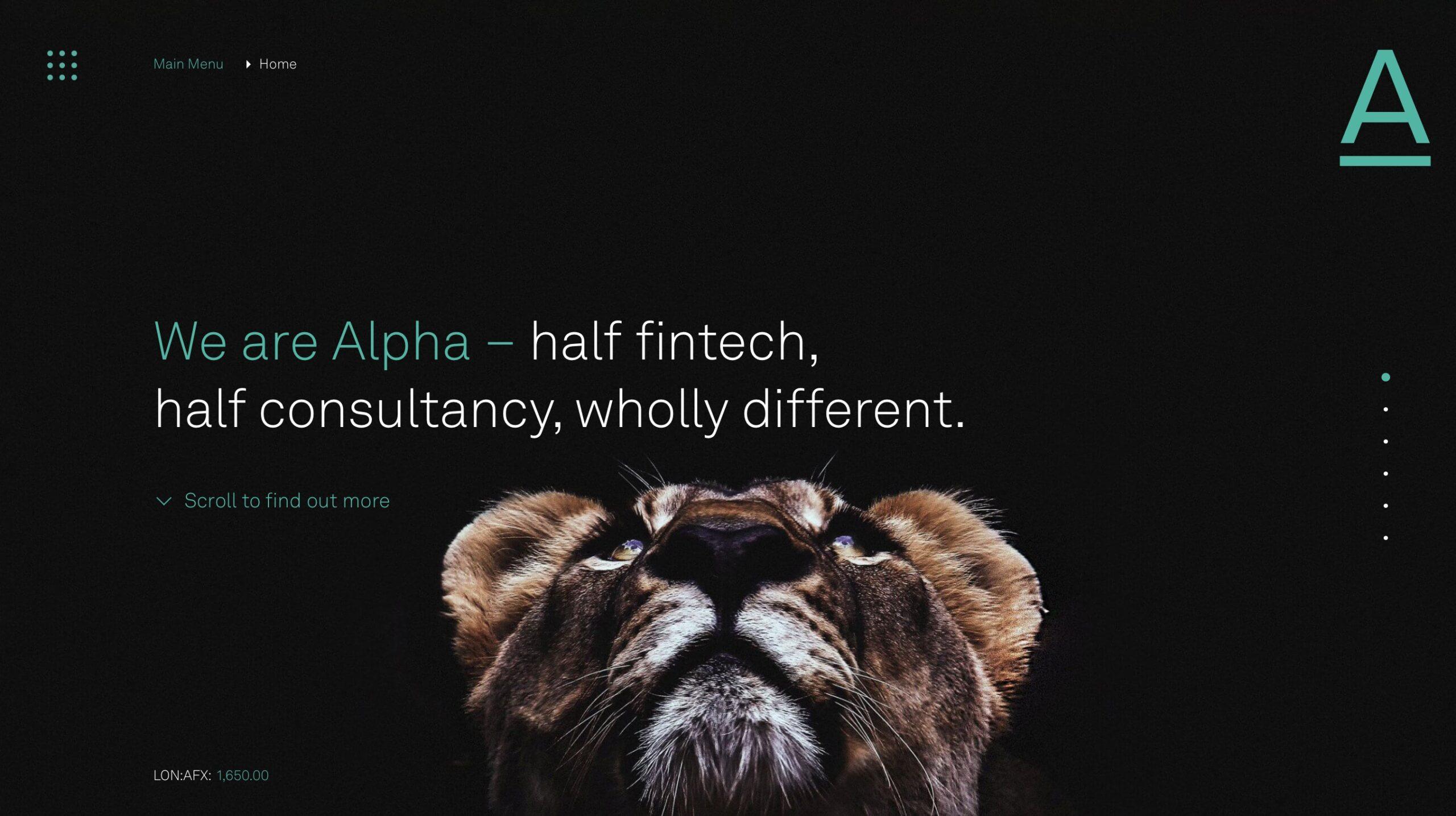 Alpha FX 推出全新官方网站,强化投资者关系板块