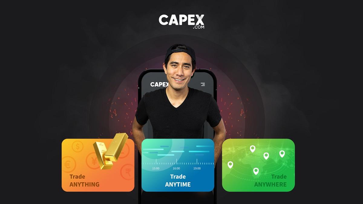 CAPEX.com推出真实股票交易，并任命Zach King为品牌大使