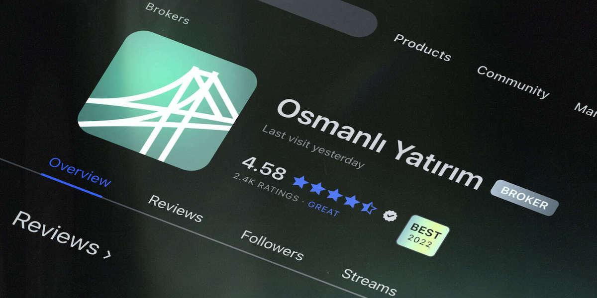 TradingView 新增土耳其经纪商 Osmanlı Yatırım