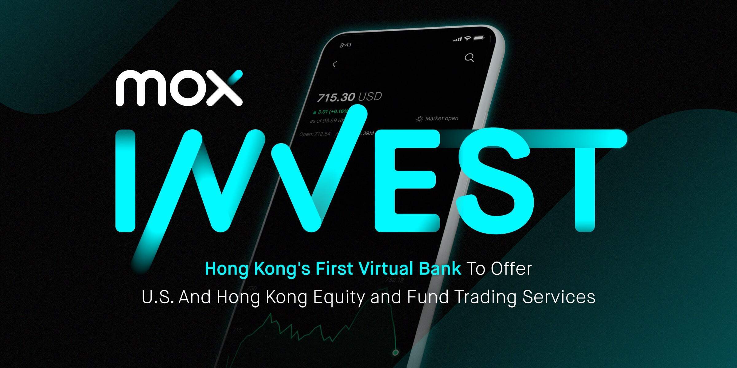 Mox Invest 向全港消费者开放,成首家提供美股碎股交易的虚拟银行