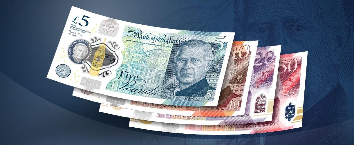 英国央行拍卖低序列号查尔斯国王纸币 为慈善募得91.4万英镑