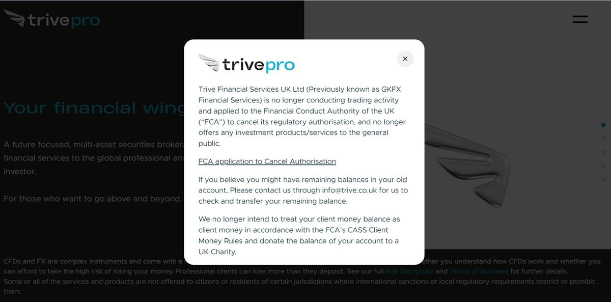 独家:Trive UK 主席 Marcus Scarlett 在 FCA 牌照取消前辞职