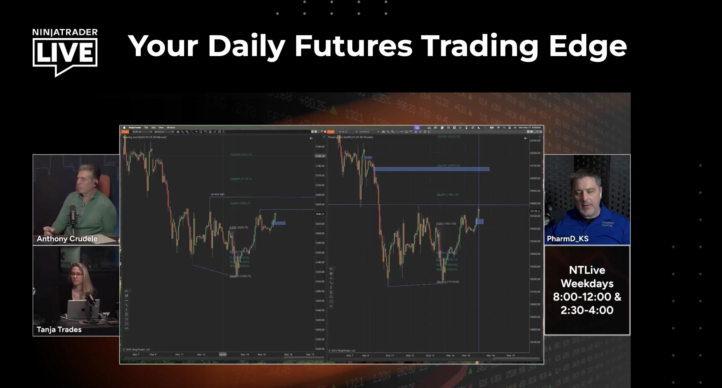 NinjaTrader 推出全新直播节目 NinjaTrader Live,资深交易员 Anthony Crudele 领衔