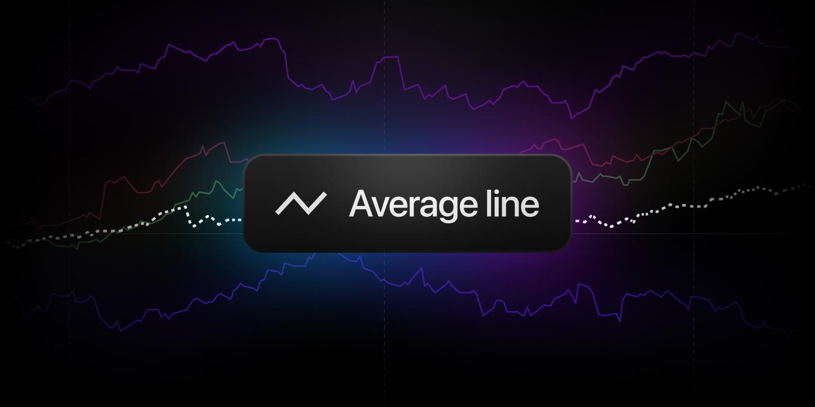 TradingView 增强季节性图表,新增平均线功能