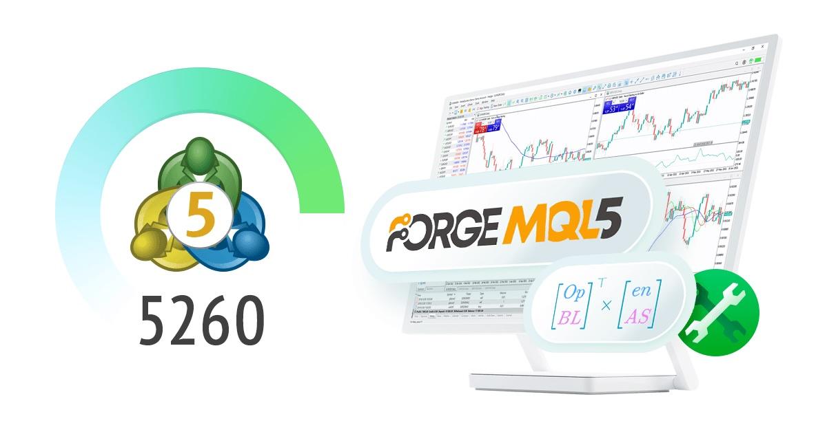 MetaTrader 5 发布 build 5260:增强 Algo Forge 并扩展 OpenBLAS 支持
