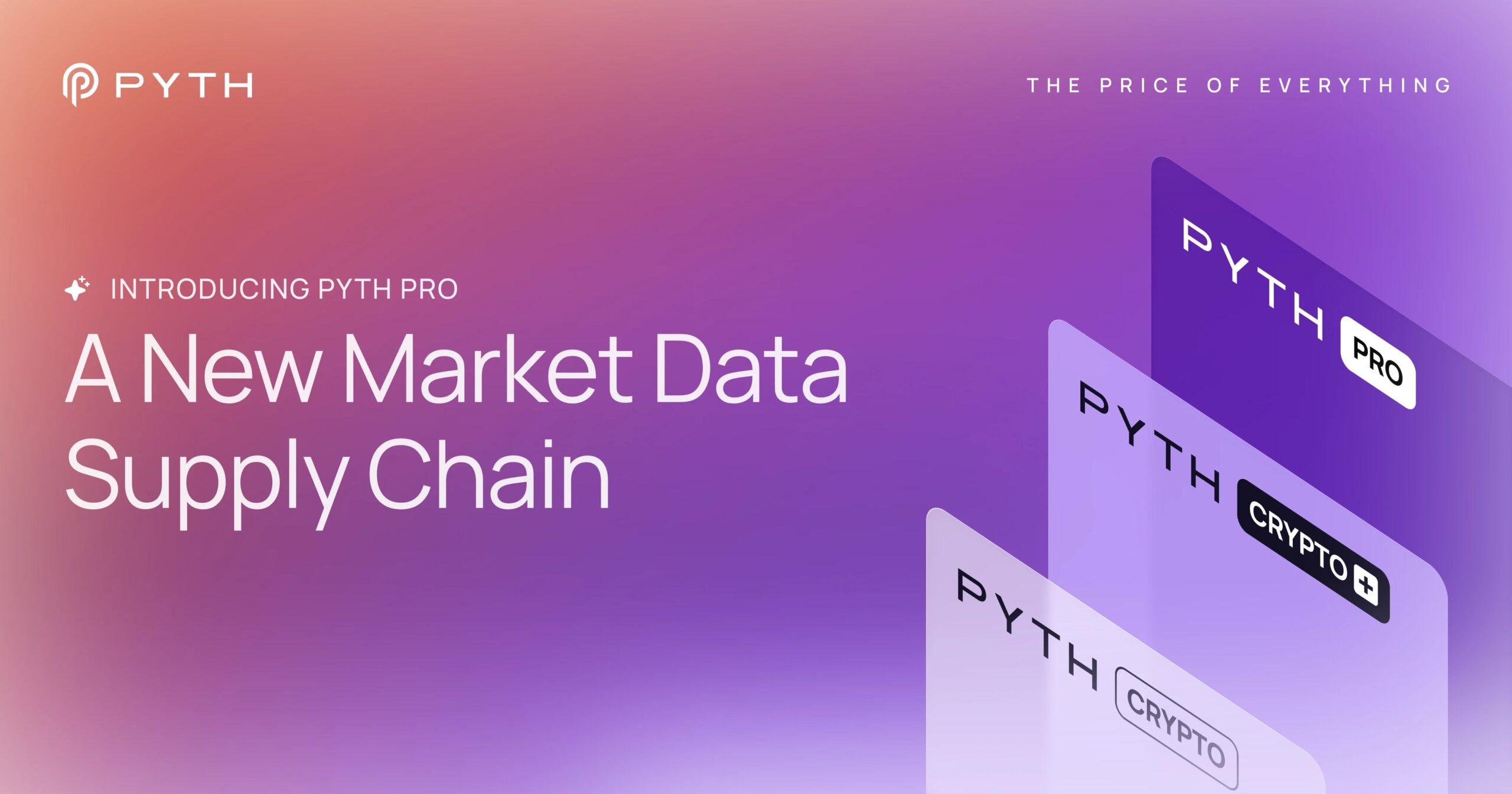 Pyth Network 推出机构级市场数据服务 Pyth Pro,进军500亿美元市场
