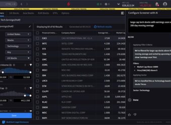 盈透证券推出IBKR Desktop 2.0测试版,AI选股器支持自然语言指令