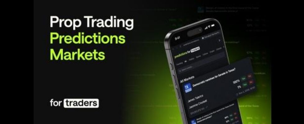 For Traders首推预测市场Beta版 资管交易史上首次引入预测机制 免费竞赛至2026年4月9日