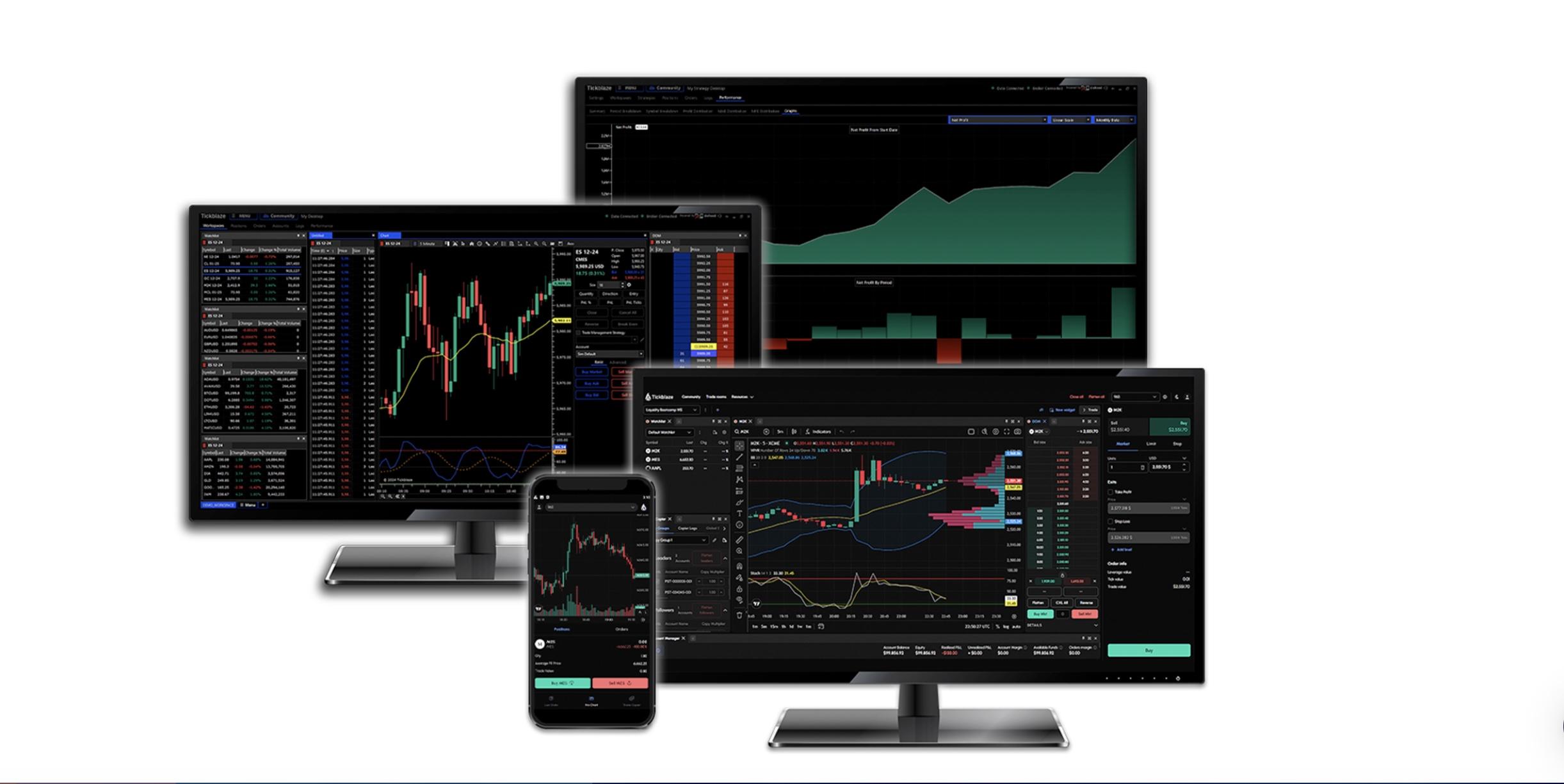 Tickblaze 推出基于 TradingView 的浏览器交易平台 WebTrader
