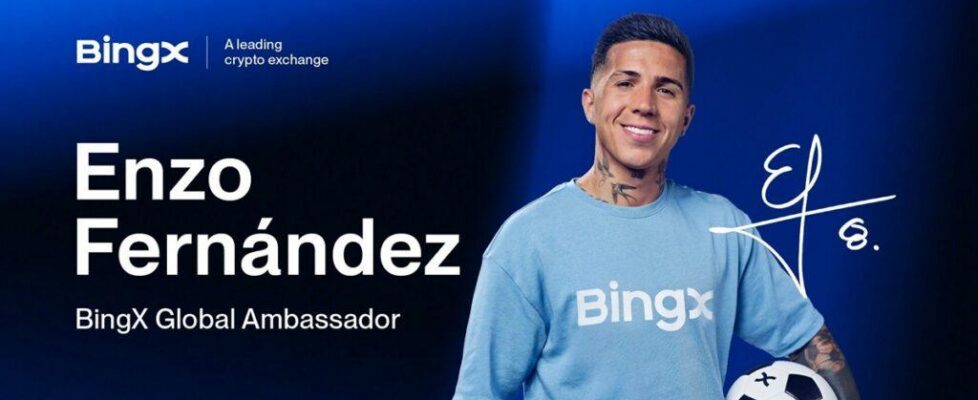BingX任命两届世界杯冠军Enzo Fernández为全球大使 携手切尔西法拉利深化体育营销布局2026世界杯