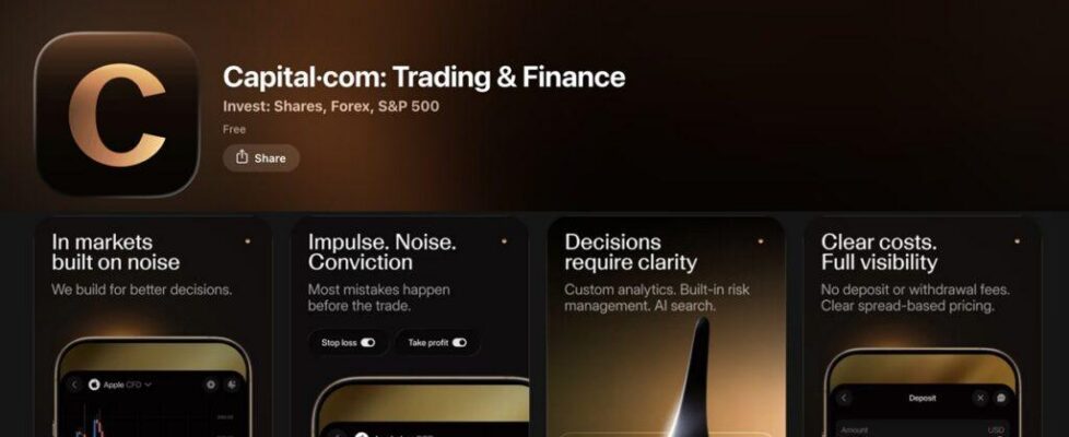Capital.com全新升级品牌与App 以AI助手和交易分析助力用户更好决策