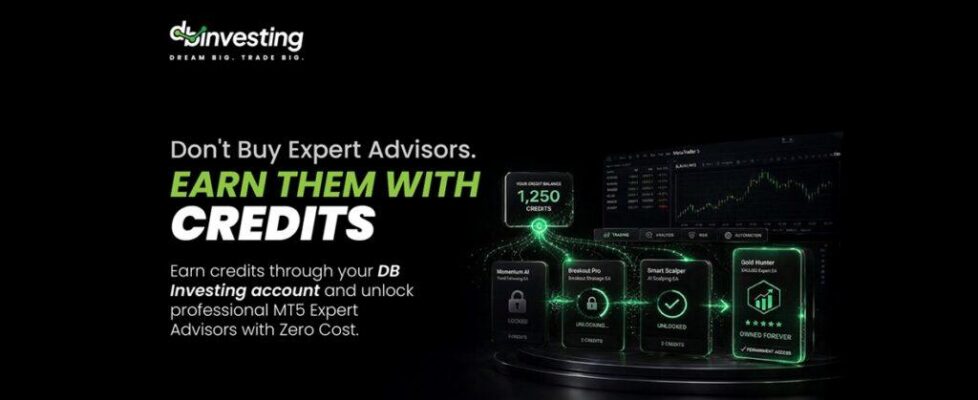 DB Investing推出49款EA算法工具:价值超11990美元可用积分解锁