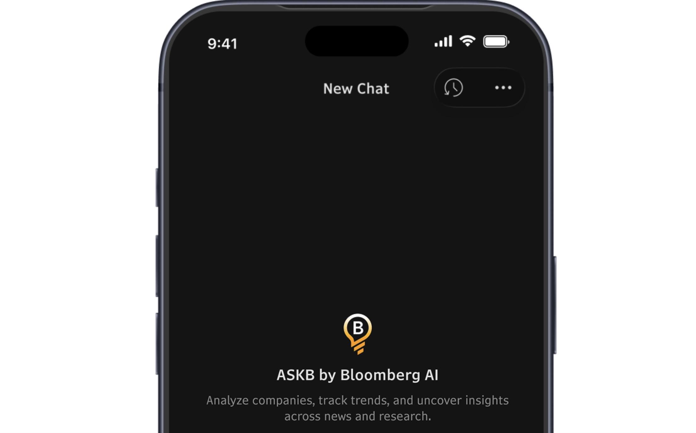 Bloomberg 将 ASKB 对话式 AI 扩展至移动端,实现跨设备无缝体验