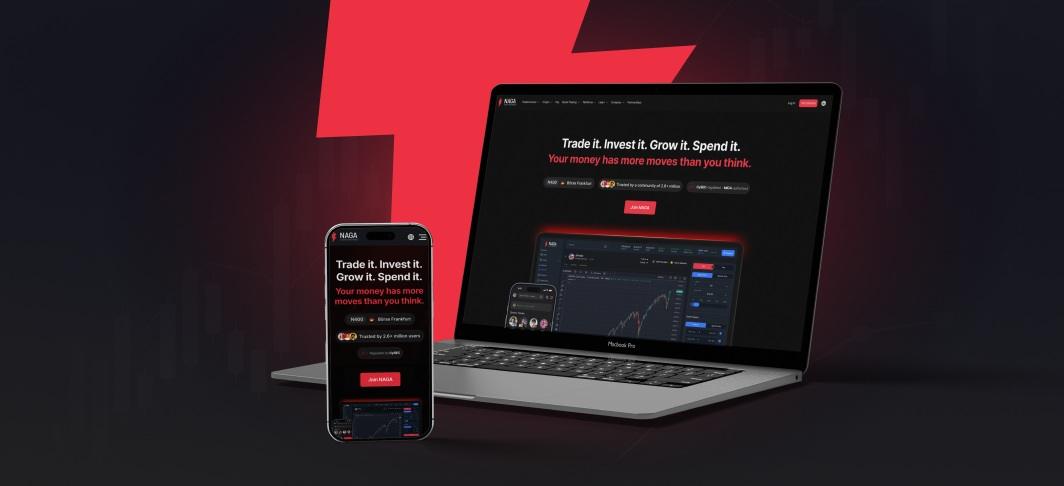 NAGA 推出全新改版 naga.com 网站，整合交易、投资、赚取与消费功能