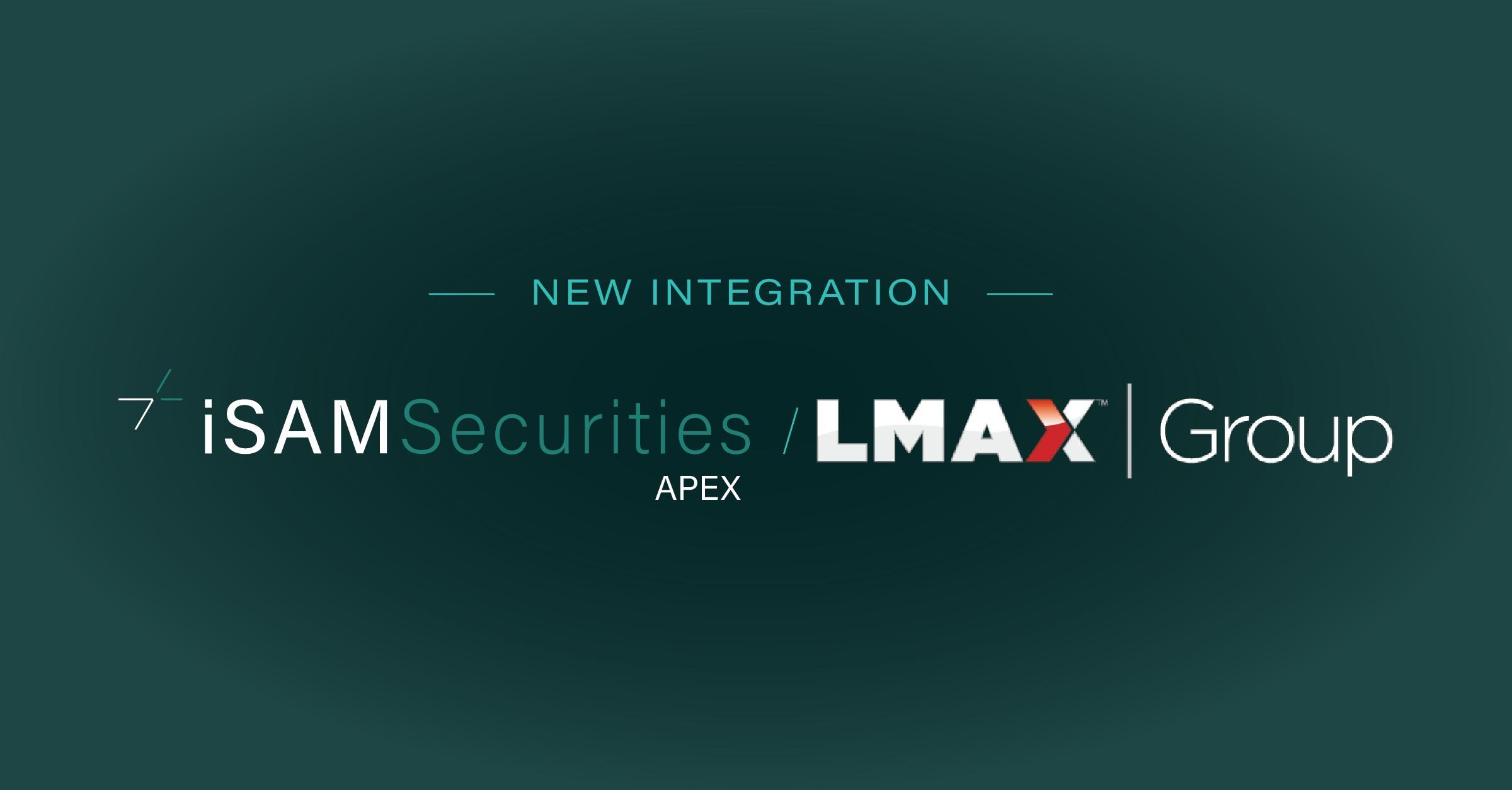 iSAM Securities Apex平台接入LMAX永续期货流动性